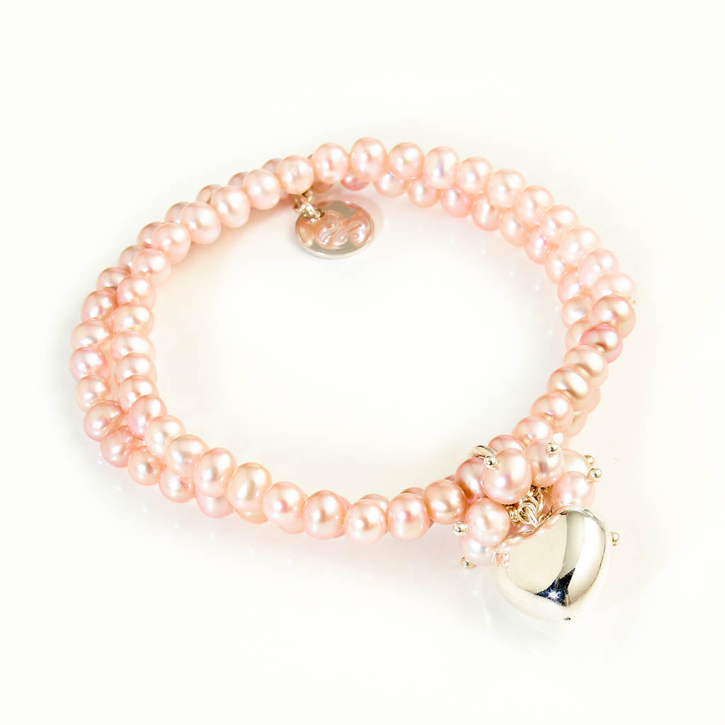 HERZ Armband zweireihig