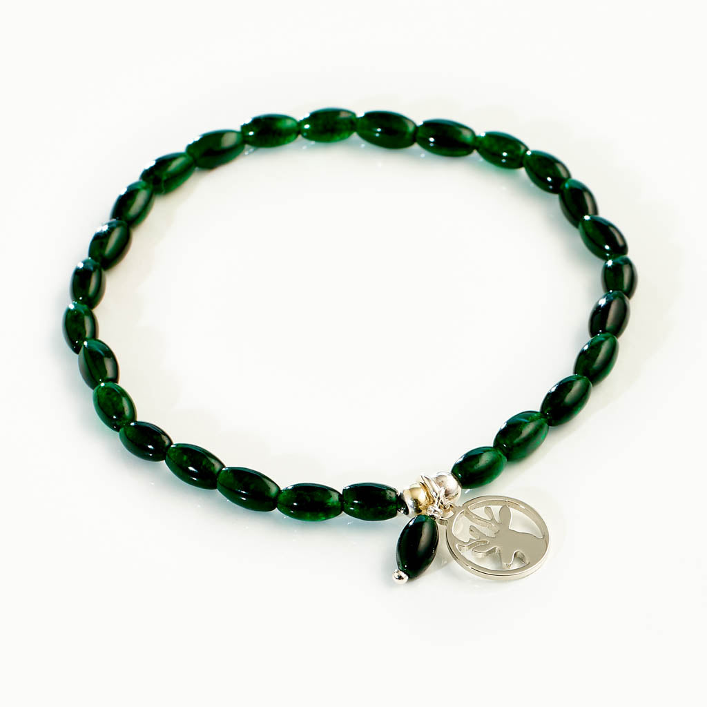 Green Deer Armband
