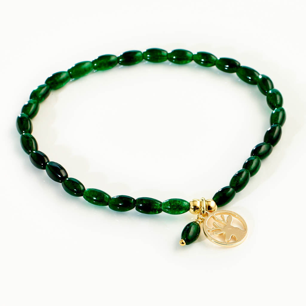 Green Deer Armband