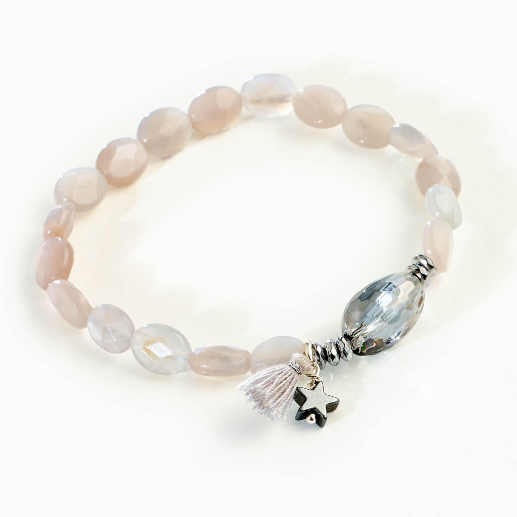 Little Star Moonstone Armband