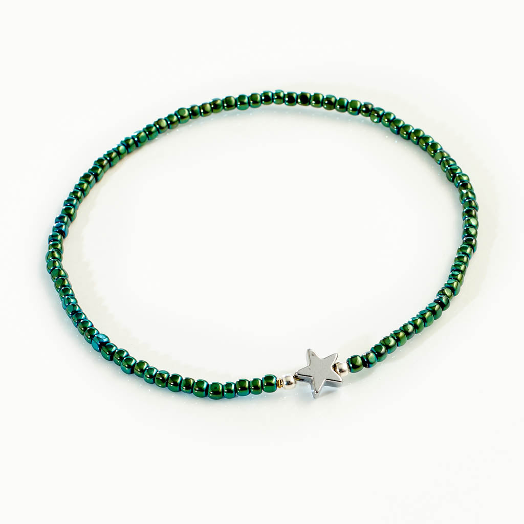 Hämatit Star Armband