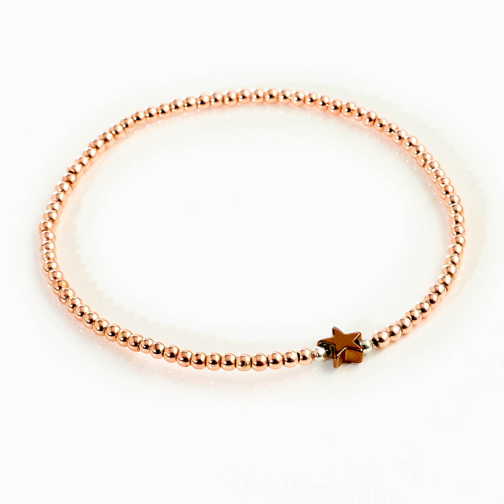 Hämatit Star Armband