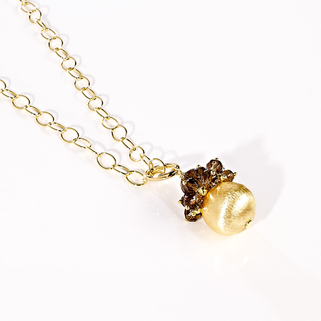 PEARL WHITE 20s POMPOM Anhänger