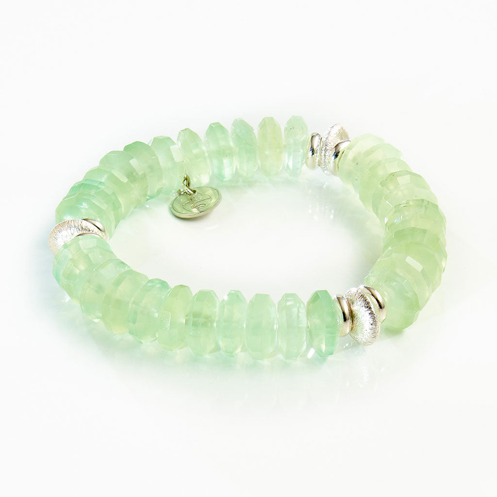 Prehnit Spring Armband