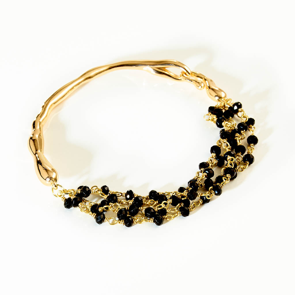 Demi Bangle "DUETT" Armband - Mystical Black