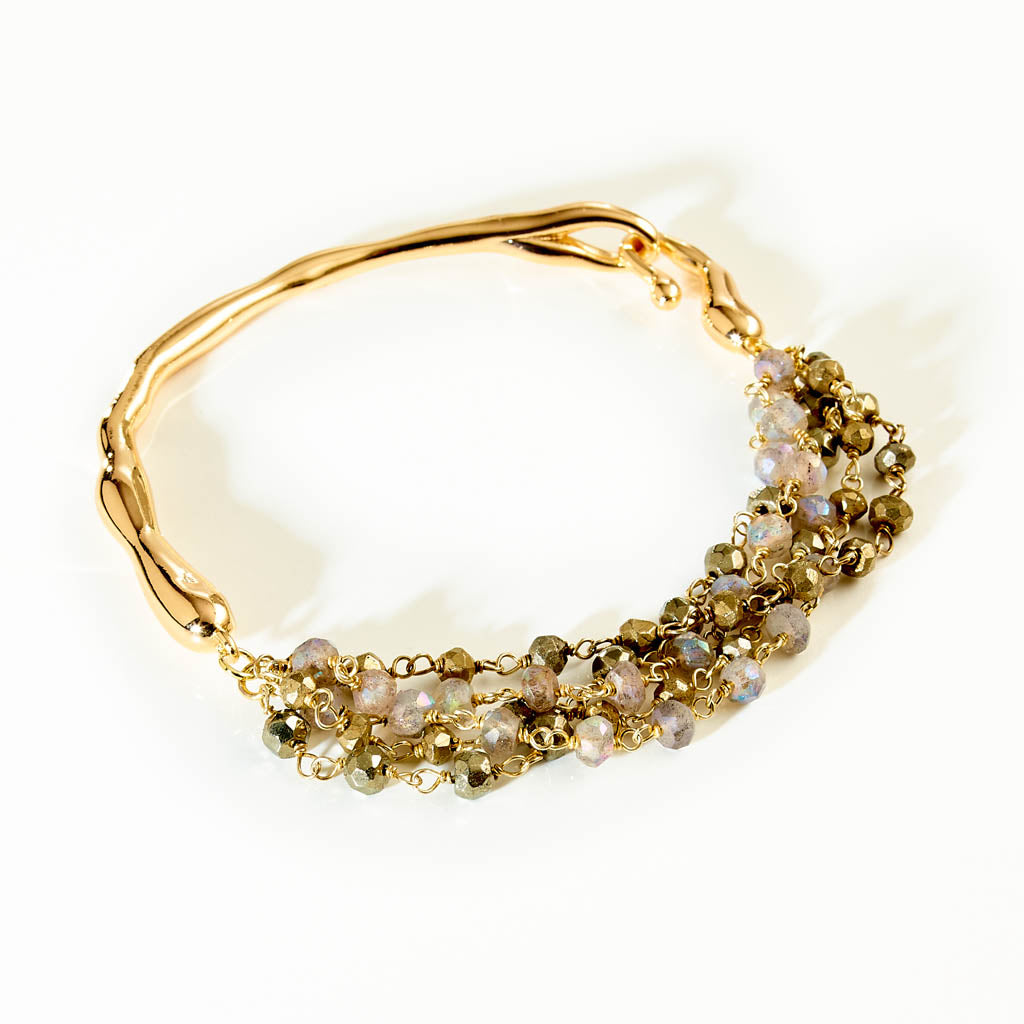 Demi Bangle "DUETT" Armband - Autumn Mix
