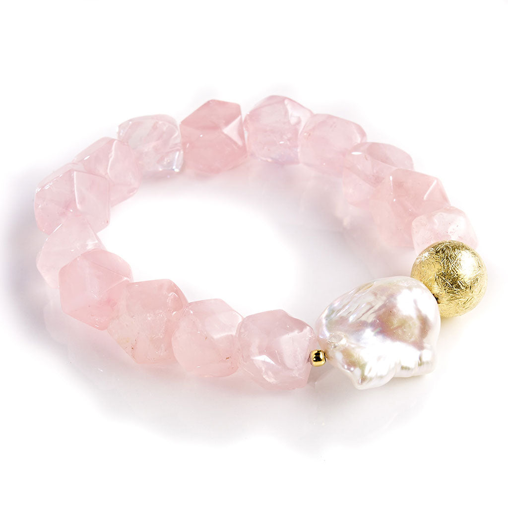 CHIC Armband Rosenquarz