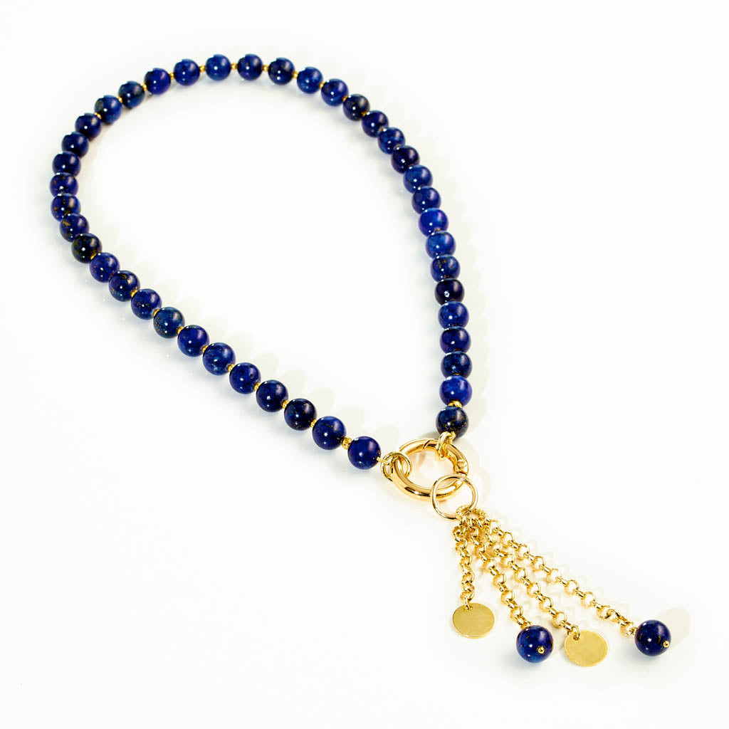 Schmuckset "Azure Bloom" - Vario-Collier & Anhänger