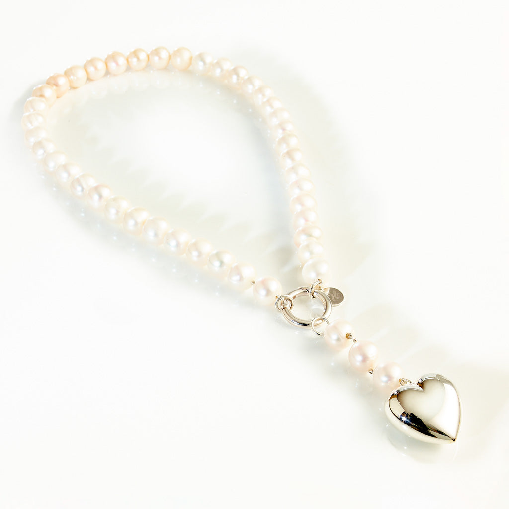 VARIO-Collier Pearl White Deluxe