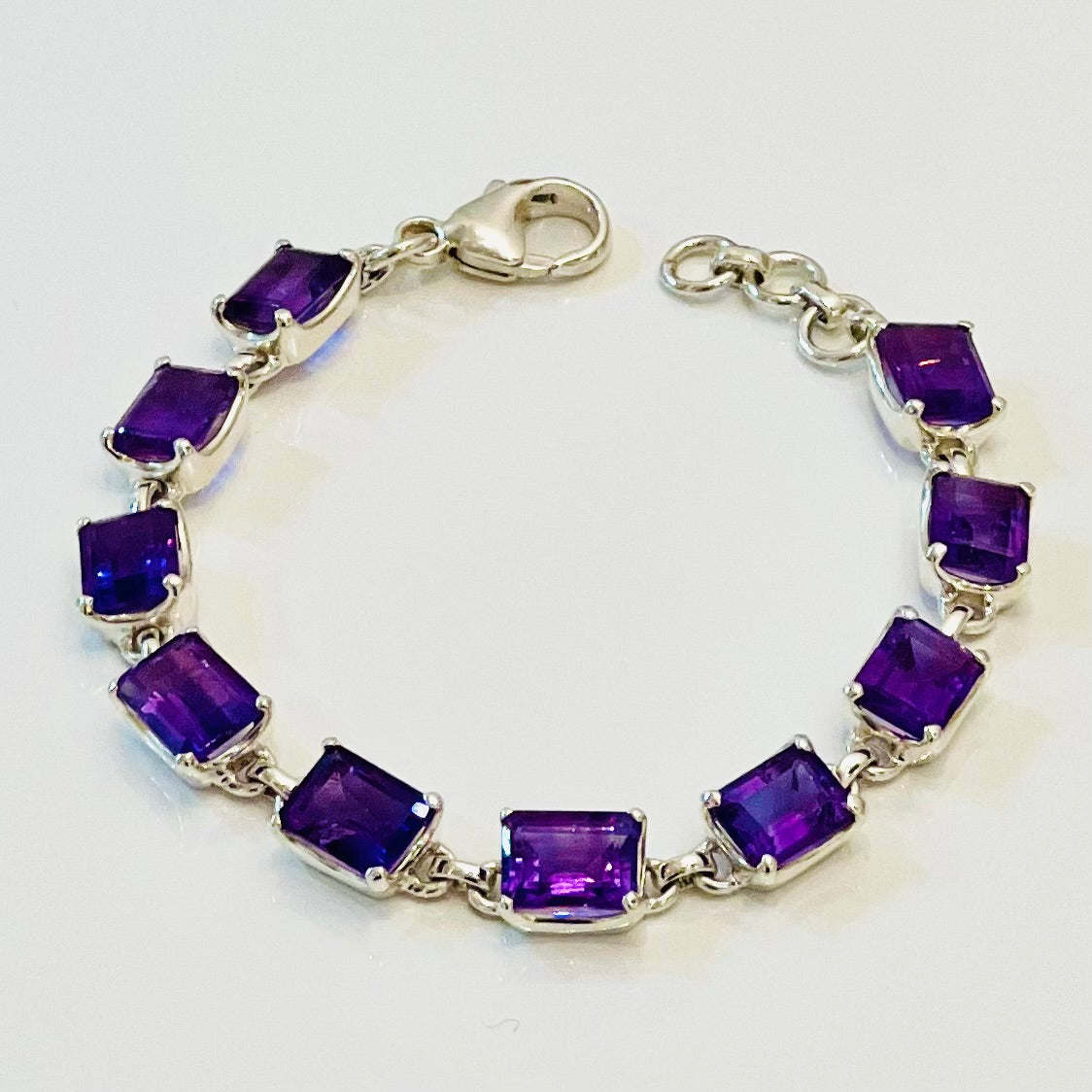 Unikat Amethyst Armband
