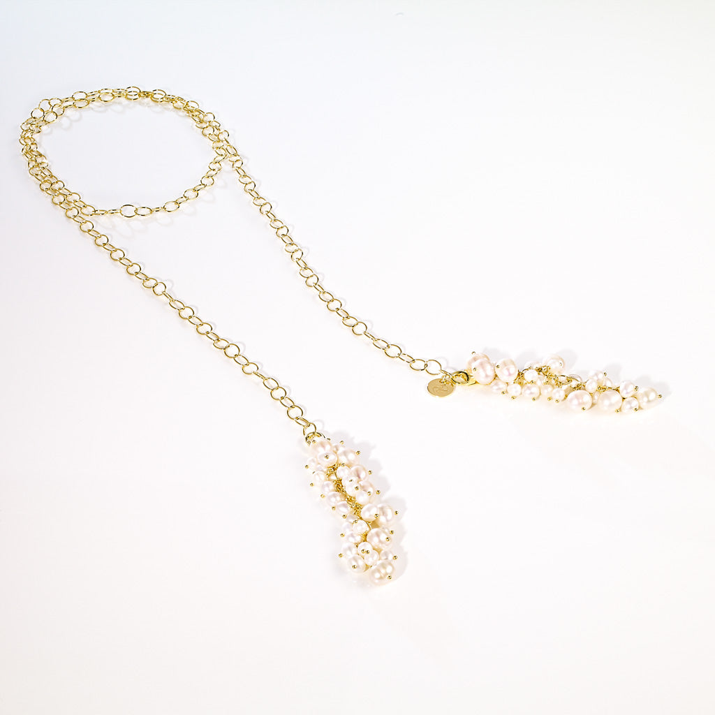 PEARL CHARLSTON Deluxe Schalcollier