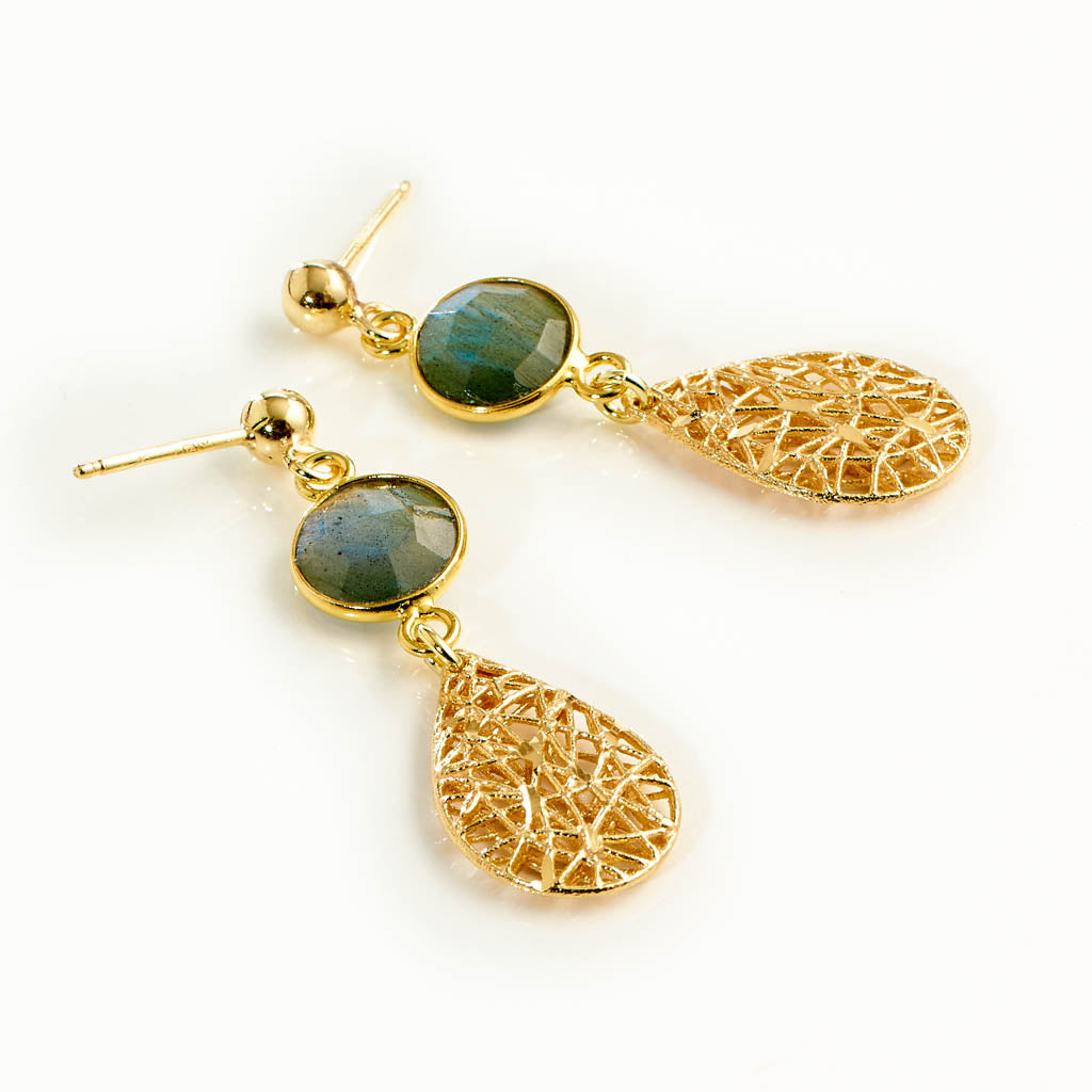 DIVA Mini Caramelli Ohrstecker vergoldet