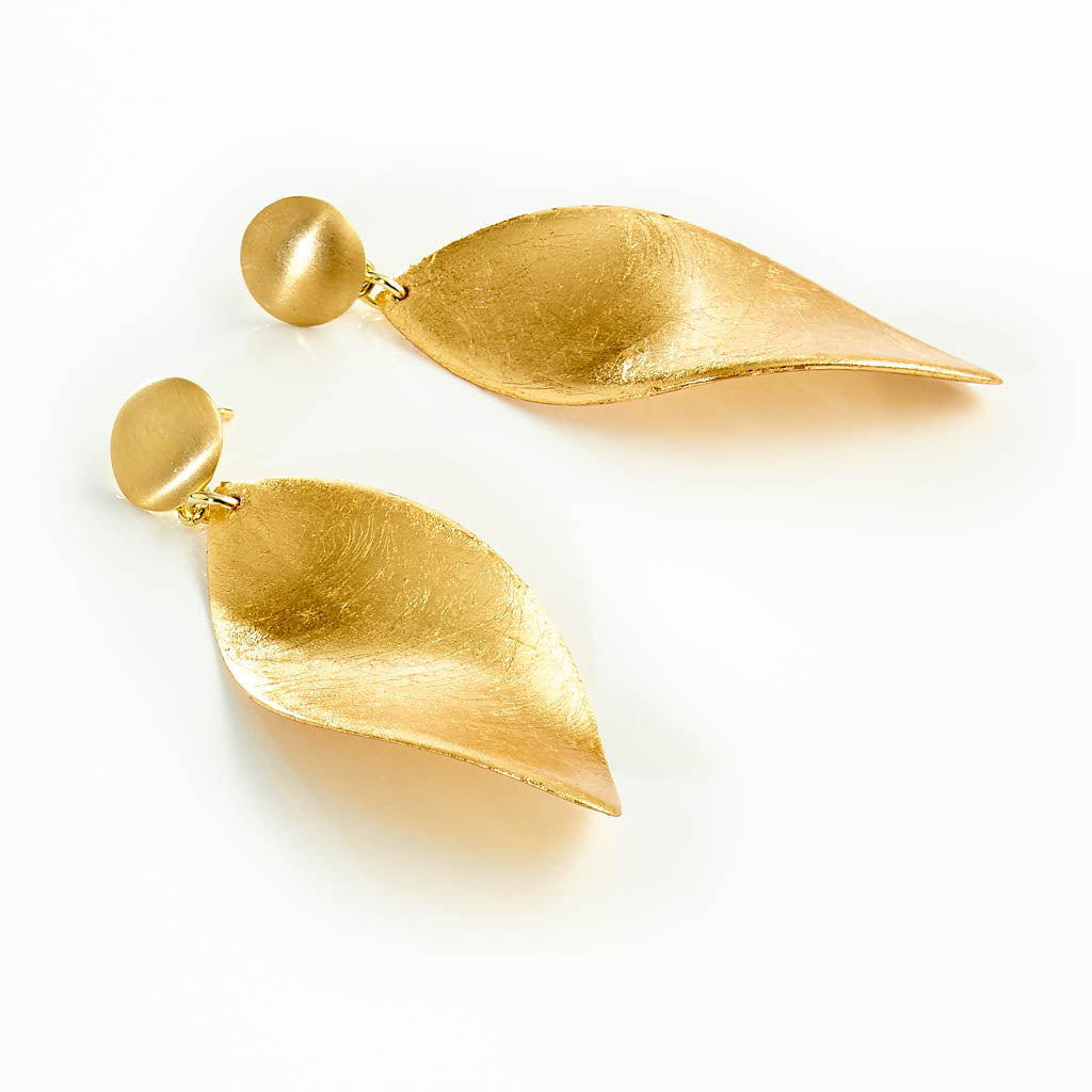 Golden Twist Ohrstecker