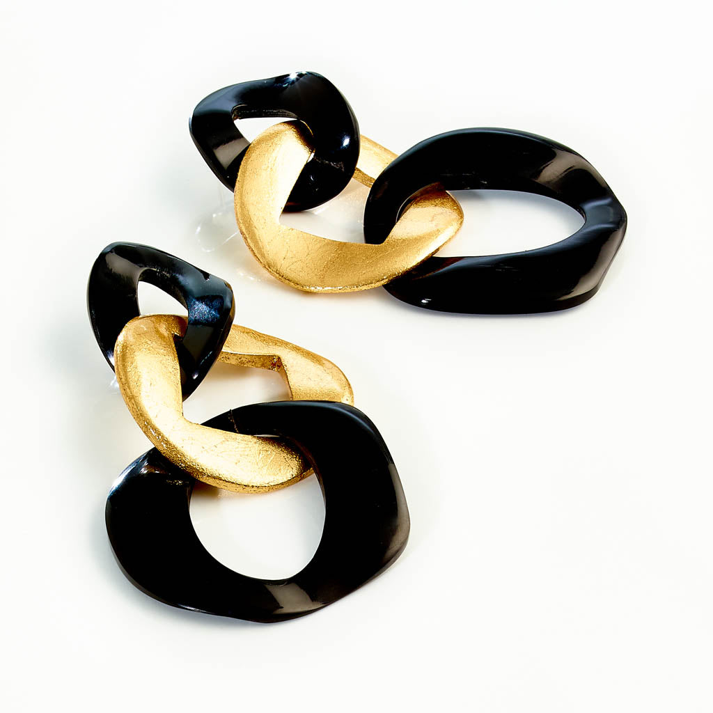 LOOPS HORN Ohrstecker