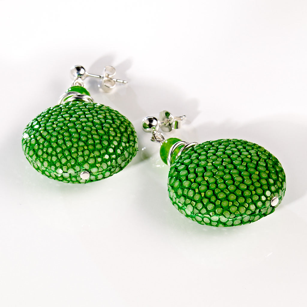 REFINED RAY Ohrstecker silber