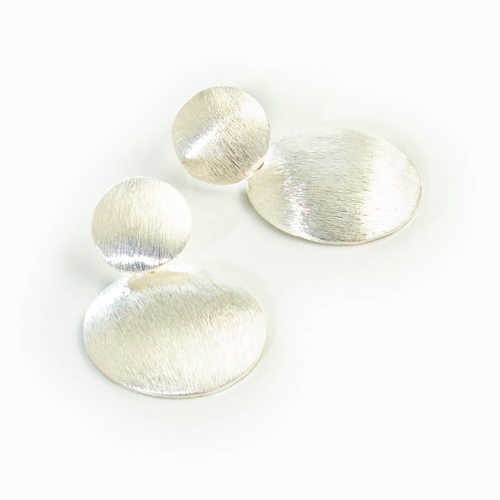 PLANET Silber-Ohrstecker