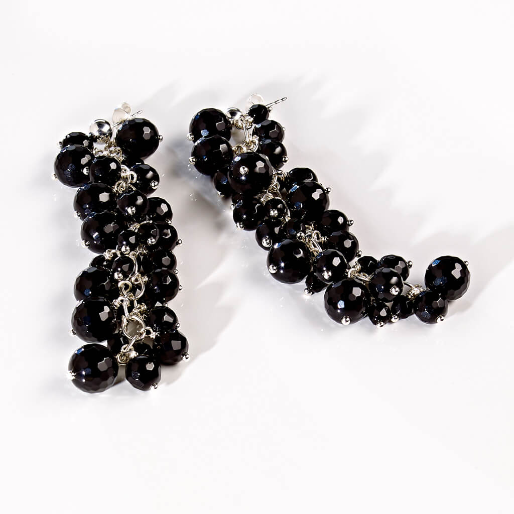 BLACK CHARLSTON Deluxe Ohrstecker