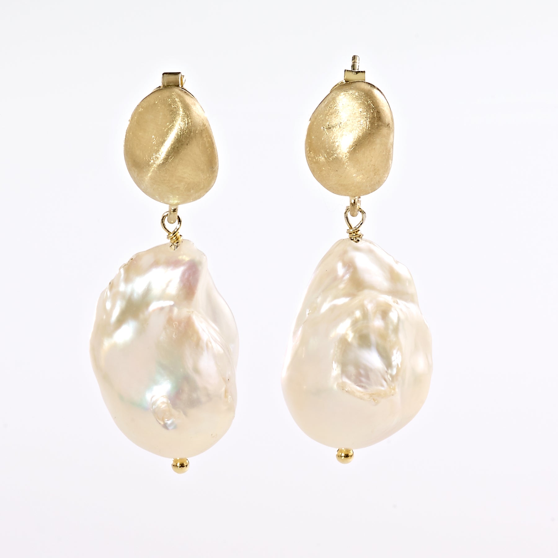 Blisterperlen Ohrstecker