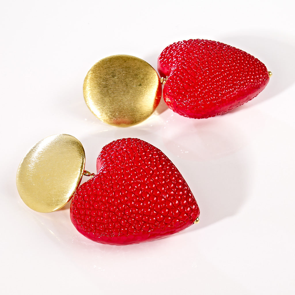 RED HEART Ohrstecker