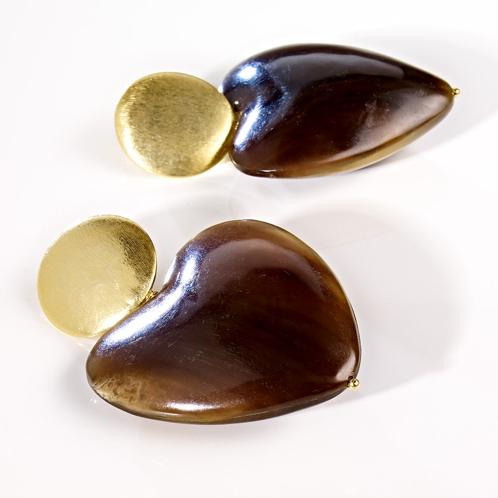 HORN HEART Ohrstecker