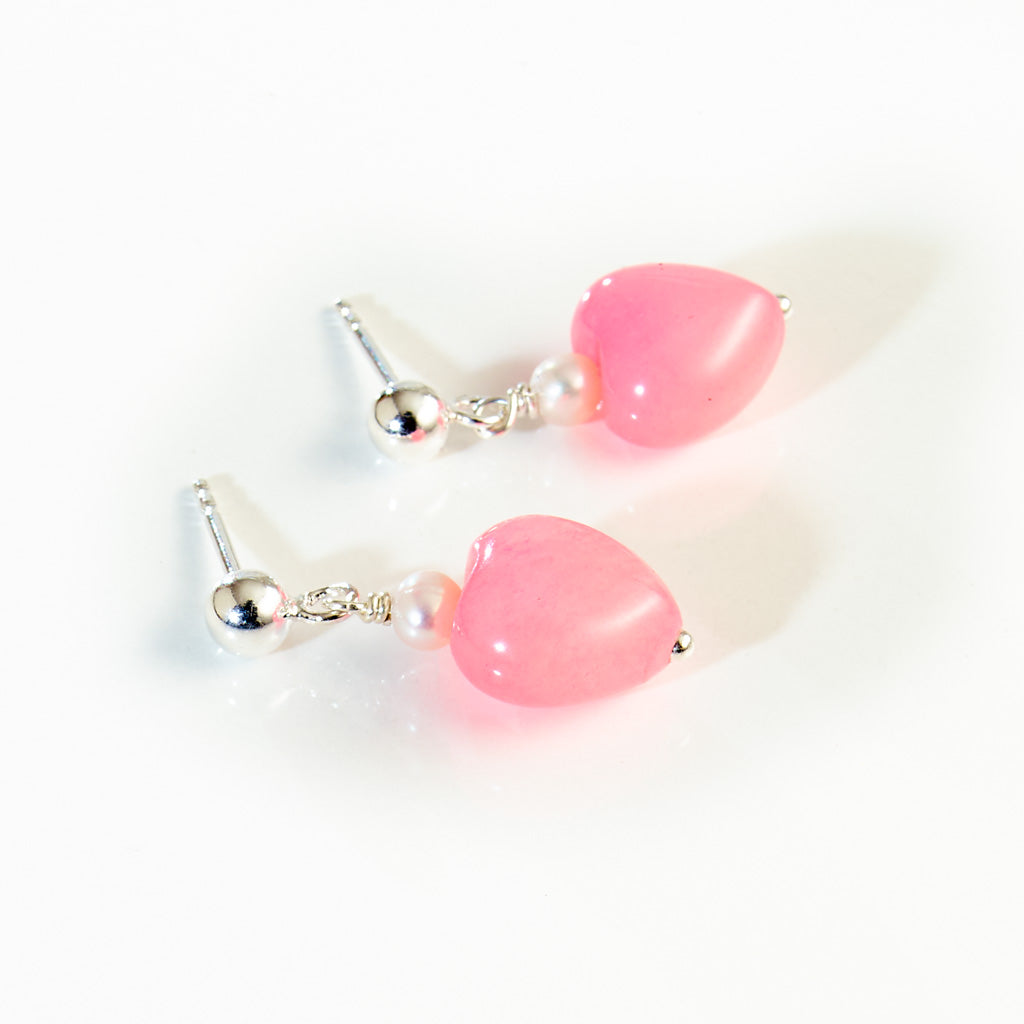 MINI TRUE LOVE Ohrstecker silberne Ausführung