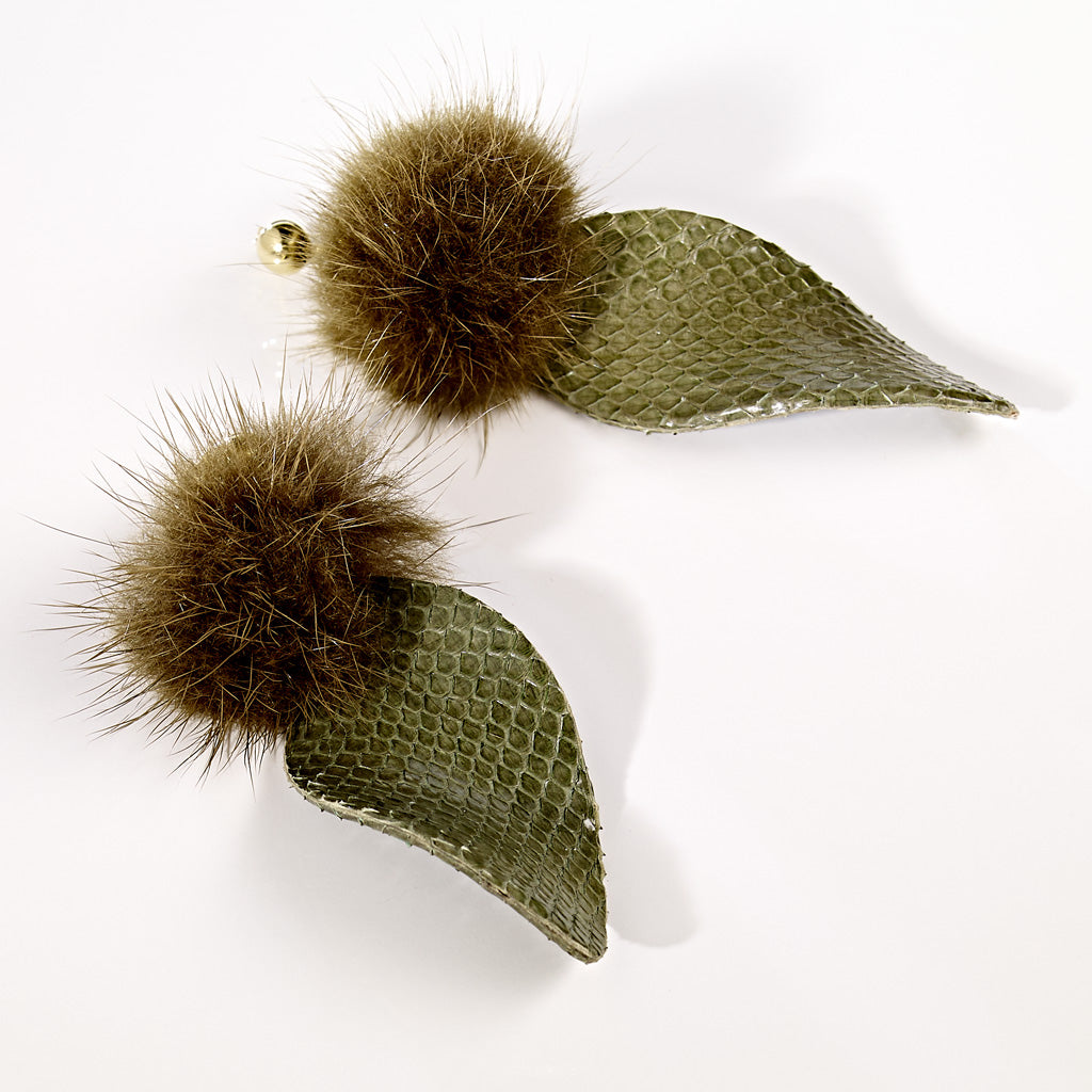 FLUFFY Twist Ohrstecker