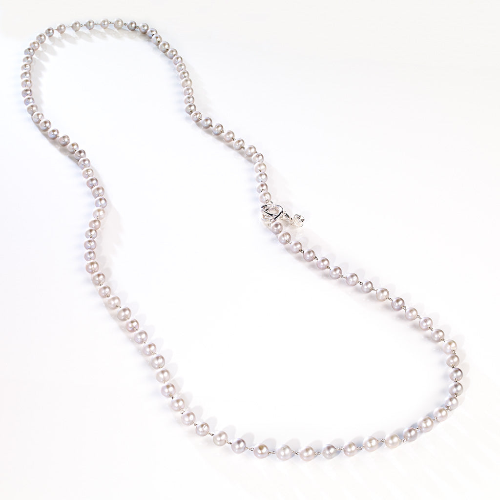 PEARL GREY GYPSY Deluxe Sautoir
