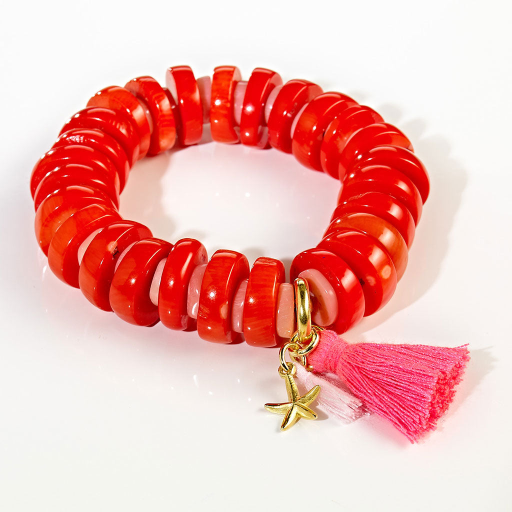 Orange leuchtendes Armband