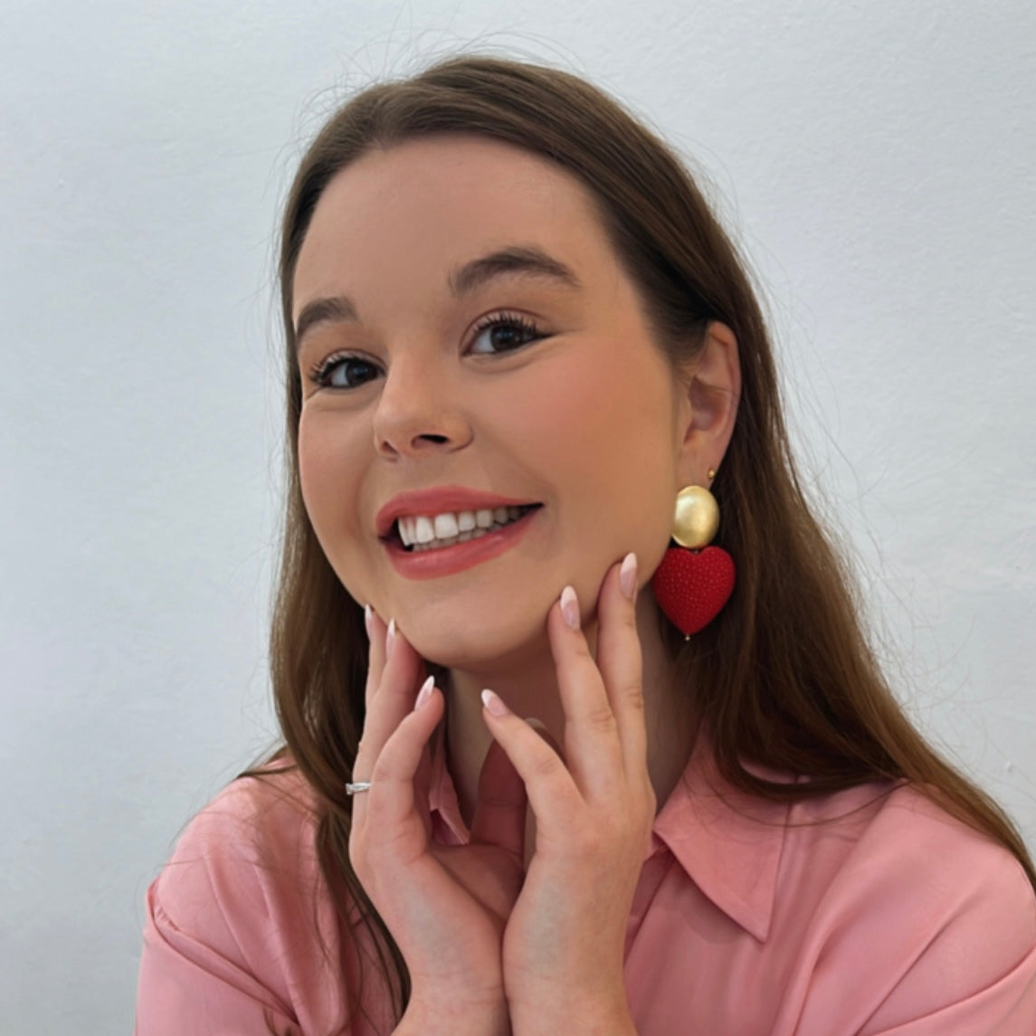 RED HEART Ohrstecker