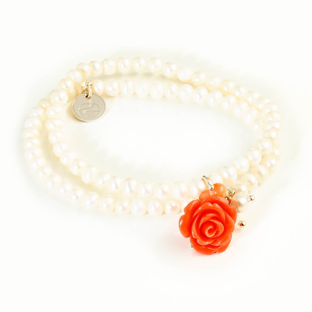 ROSEN Armband zweireihig