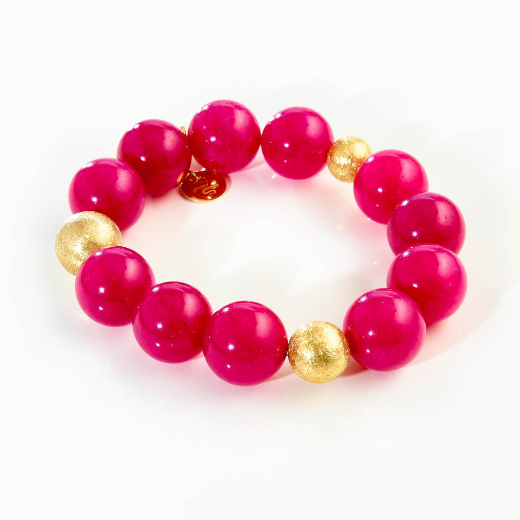 3 Silberkugeln Armband