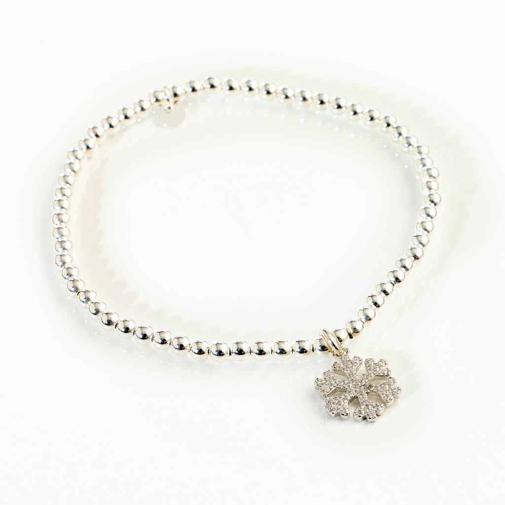 GLITTER SNOWFLAKE Armband