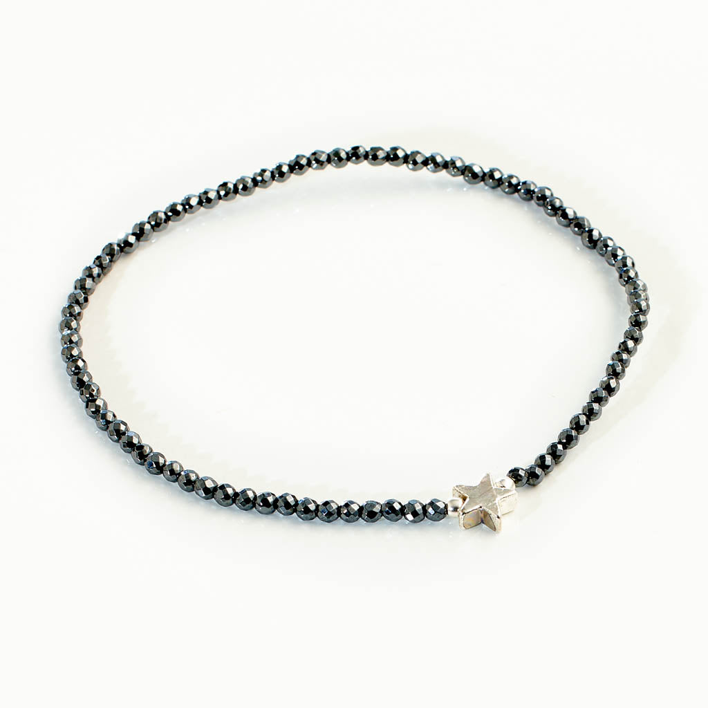 Hämatit Star Armband
