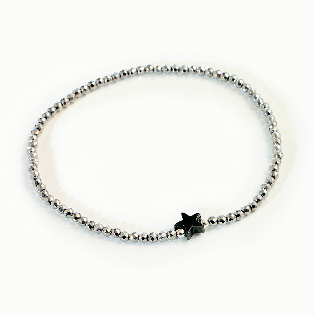 Hämatit Star Armband