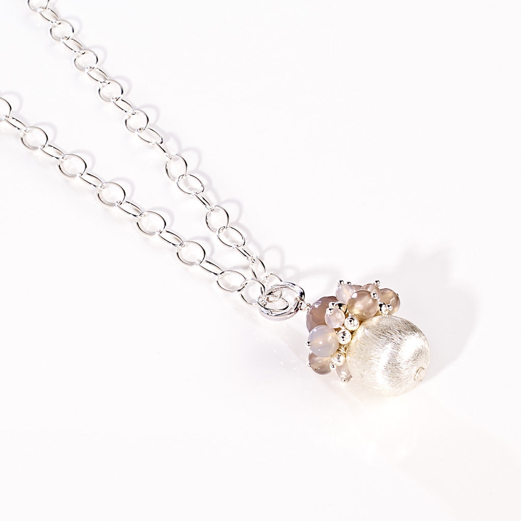 LIGHT BLUE 20s POMPOM Anhänger