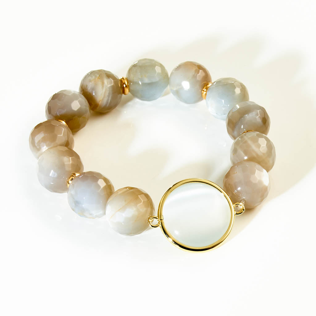 CARAMELLI Armband „Soft Grey"