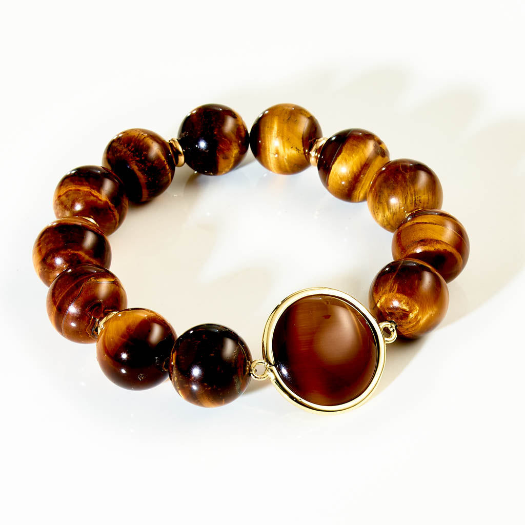 CARAMELLI Armband „Golden Tiger"