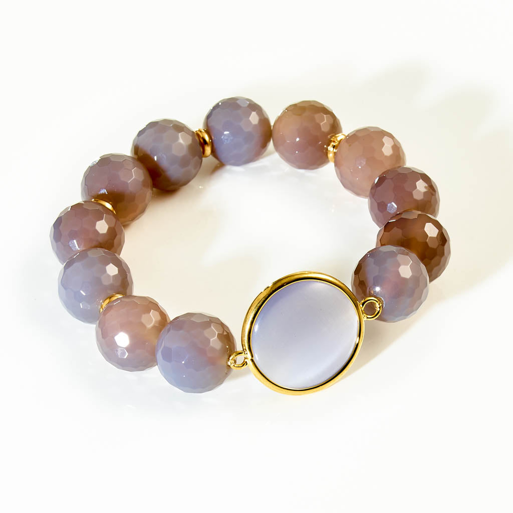 CARAMELLI Armband „Flanell Grey"