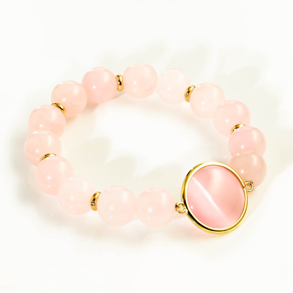 CARAMELLI Schmuckset – Armband & Ohrstecker „Cotton Candy“