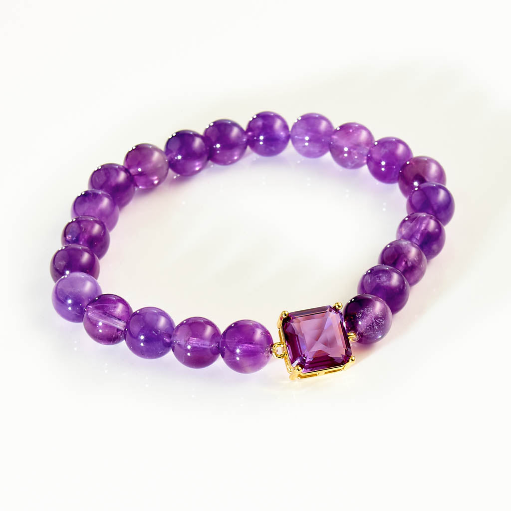 CRYSTAL Uno Armband - Amethyst