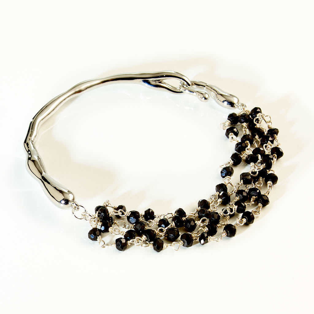 Demi Bangle "DUETT" Armband - Mystical Black