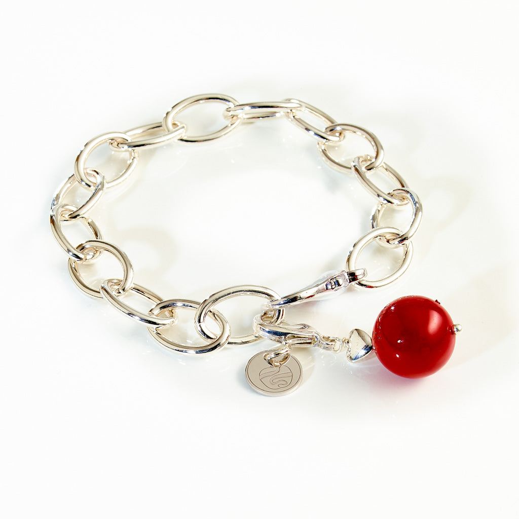 EASY Deluxe Armband versilbert