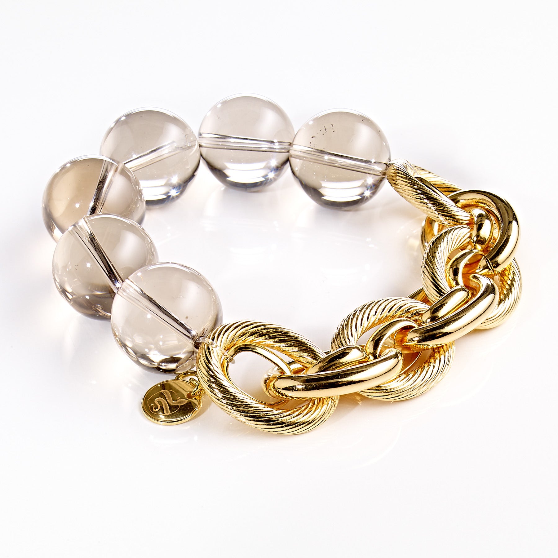 TRILLI SPLIT Armband vergoldet