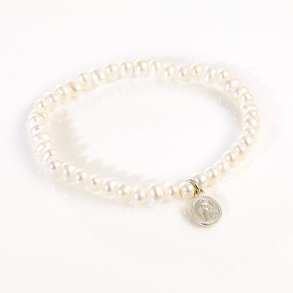 MADONNA PEARL WHITE Armband