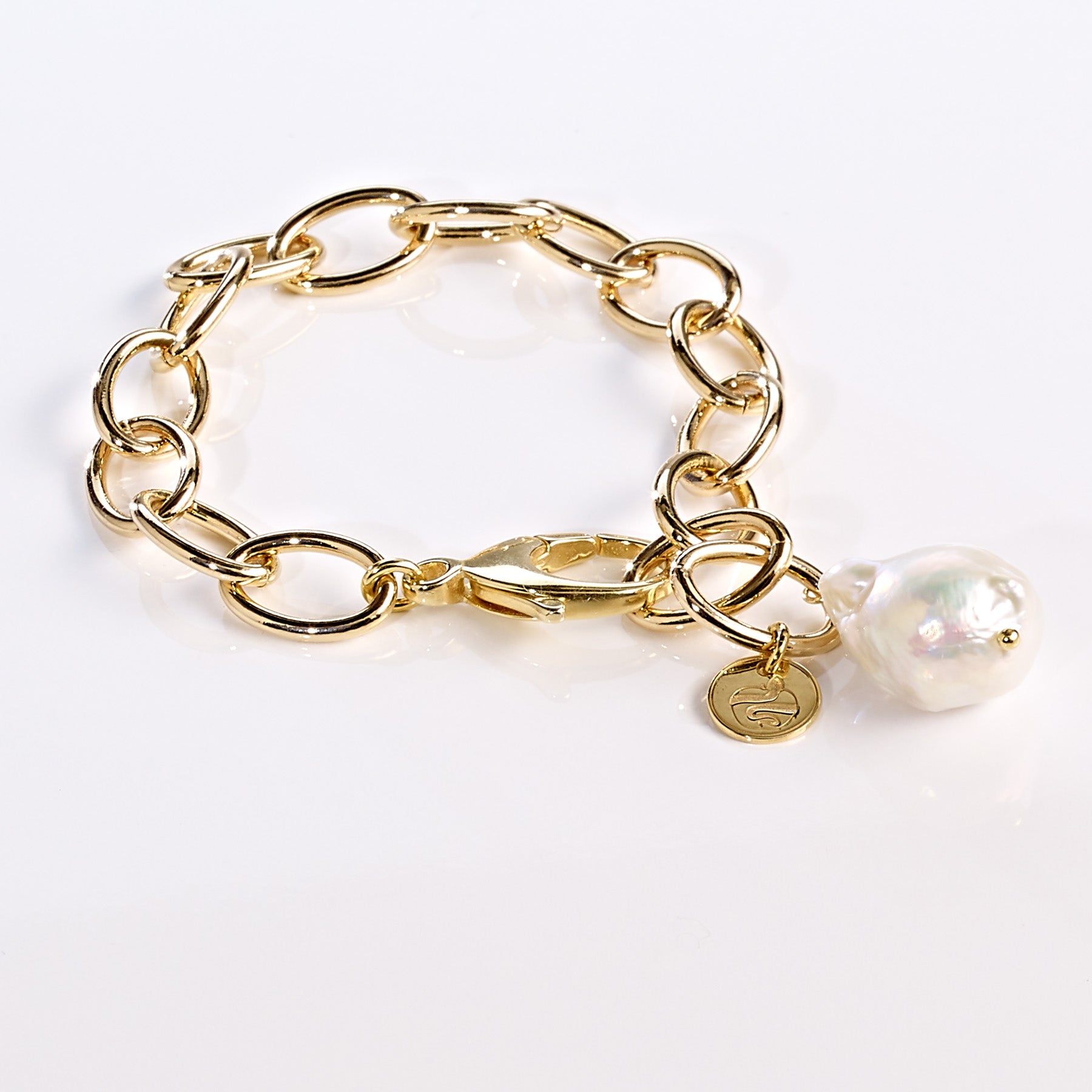 Blisterperle Gliederarmband