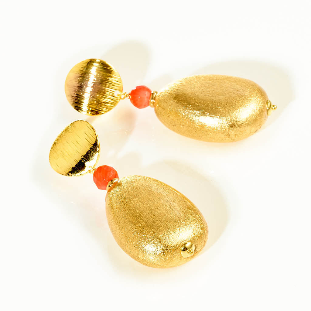 GOLD & BOLD Ohrstecker –  Hummer & Golden Triangle