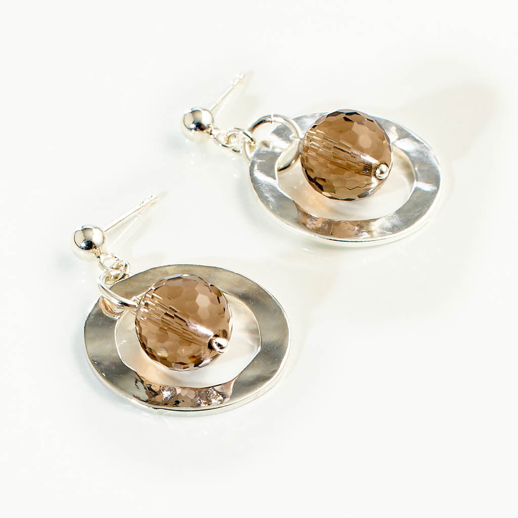 COCO Ohrstecker versilbert