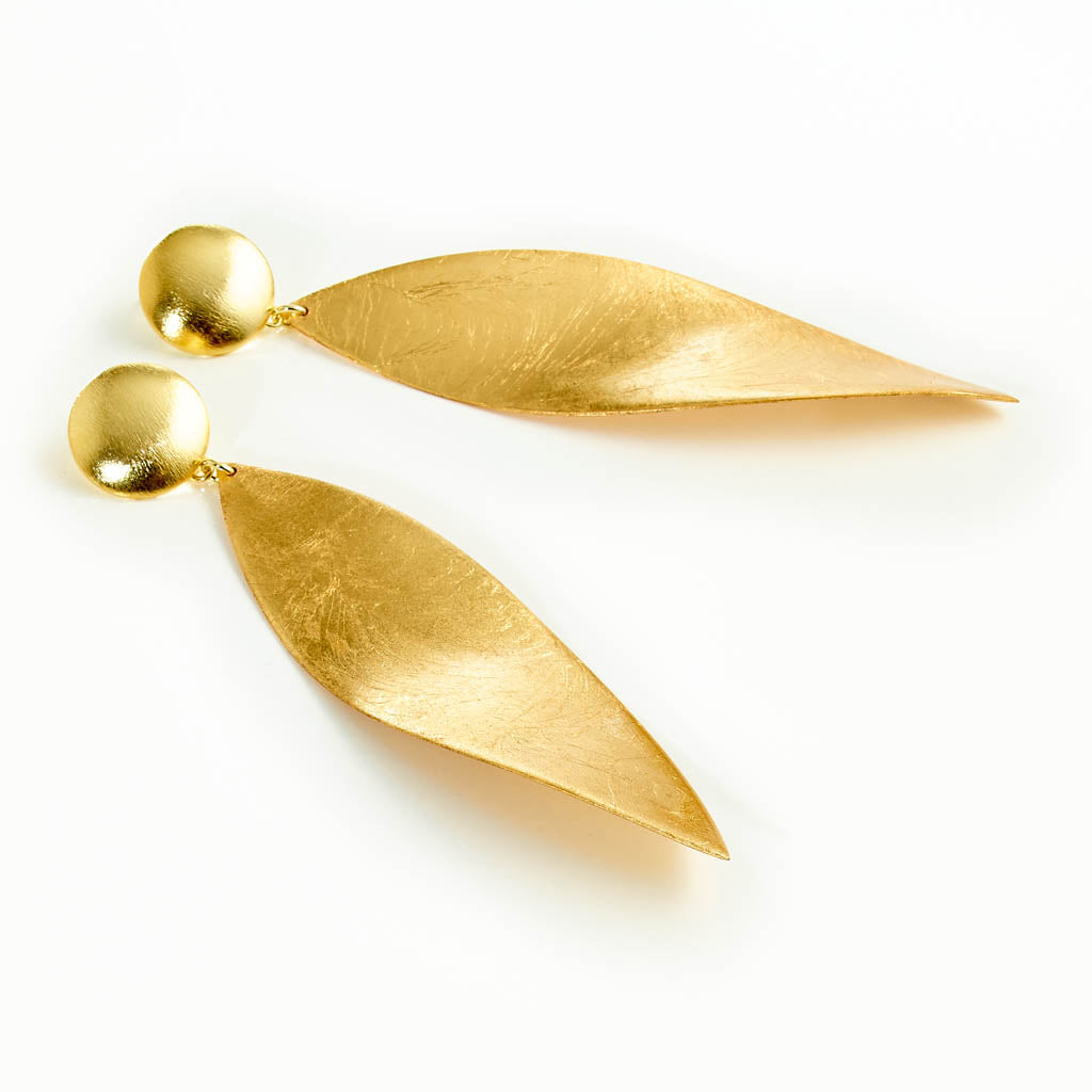 Golden Twist Ohrstecker