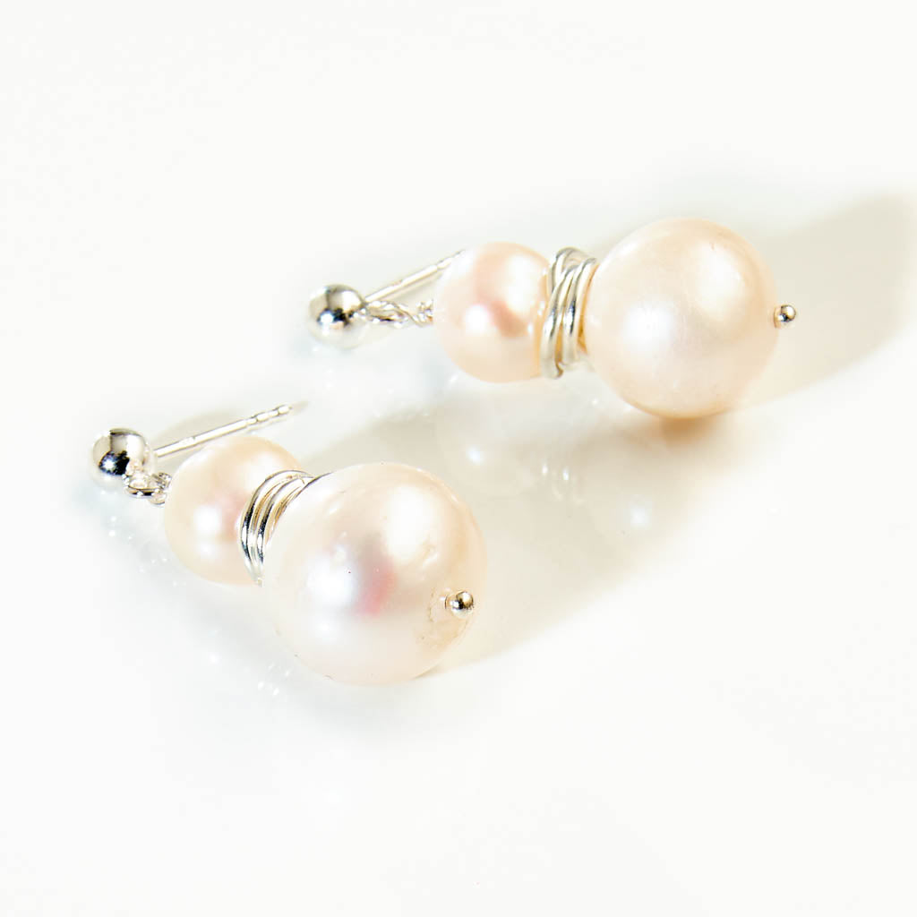 GEM & PEARL Ohrstecker silber