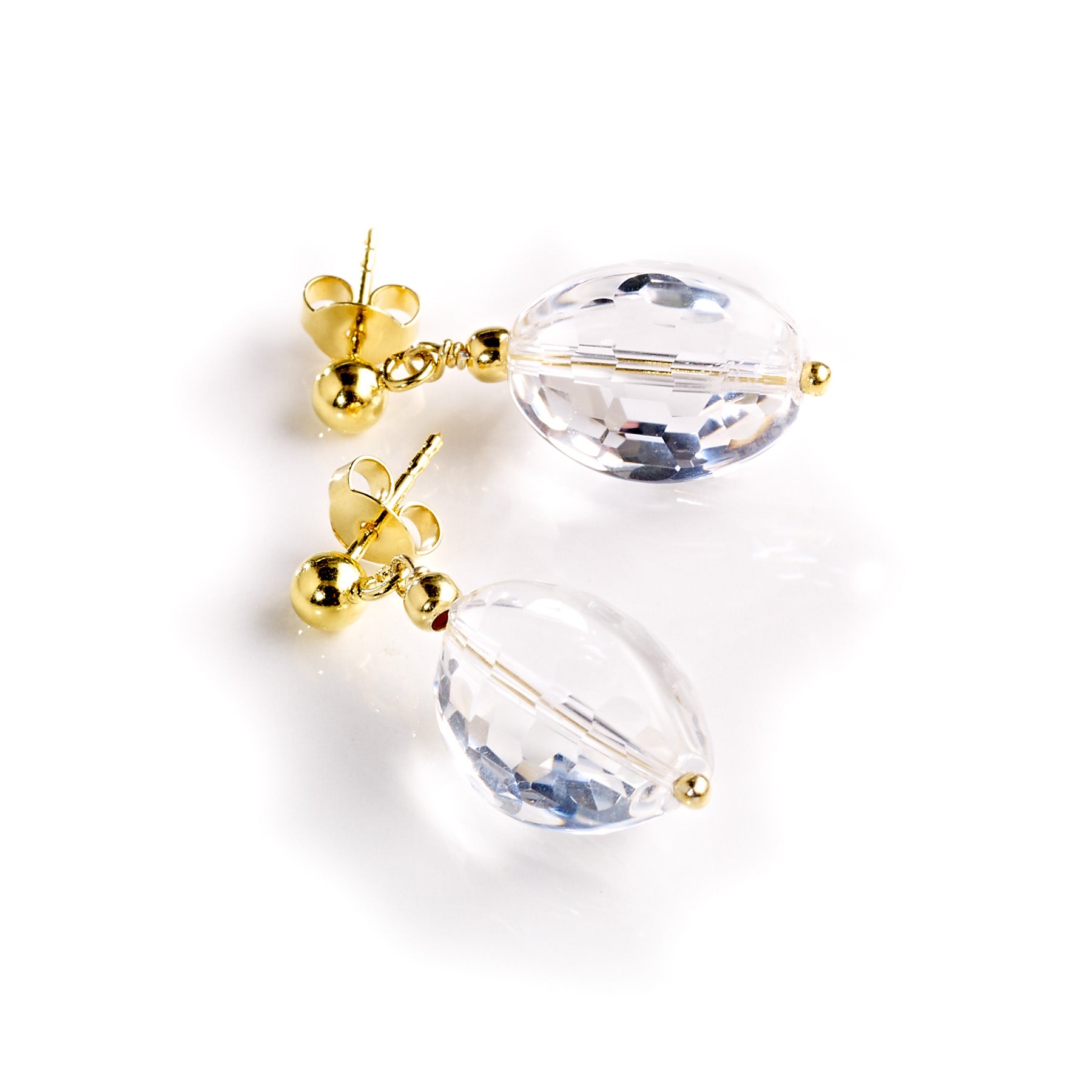 Bergkristall Ohrstecker